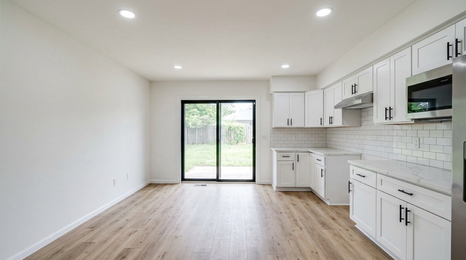 The same room after renovation